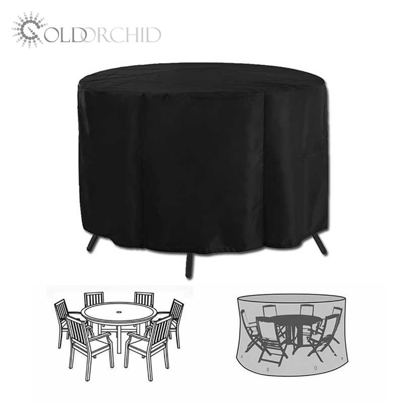 Waterproof round table and chair cover Featured Image