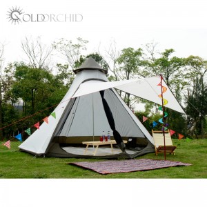 3-4 person outdoor Indian teepee tent