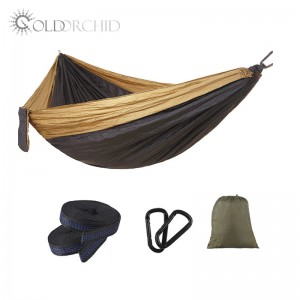 New design outdoor portable travel camping hanging hammock
