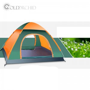 Portable lightweight automatic camping tent