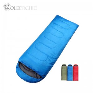 Lightweight hollow fiber cotton outdoor camping sleeping bag