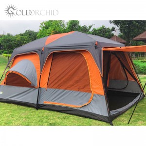 Large 8 persons outdoor waterproof family tent