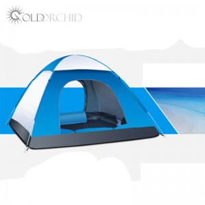 Portable lightweight automatic camping tent